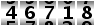 46718