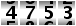 4753
