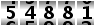 54881