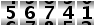 56741
