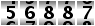 56887