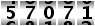57071