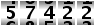 57422