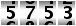 5753