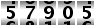 57905