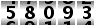 58093