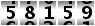 58159