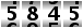 5845