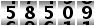 58509