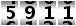 5911