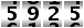 5925