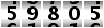 59805