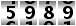 5989