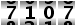 7107
