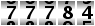 77784