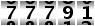 77791