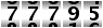 77795