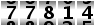 77814