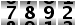 7892