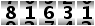 81631