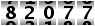 82077