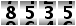 8535