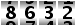 8632