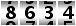 8634