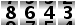 8643