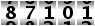 87101