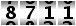 8711