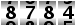 8784