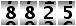 8825
