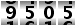 9505