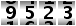 9523