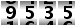 9535