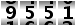 9551
